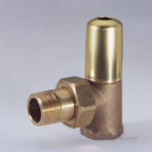 Crane Radiator Valves -  Crane D202 Matt Ls Combi Rad Valve 20