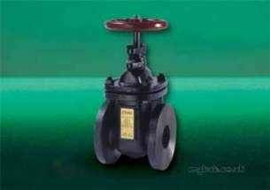 Crane General Valves -  Crane F54 Bste Cast Iron Gate Valve 100