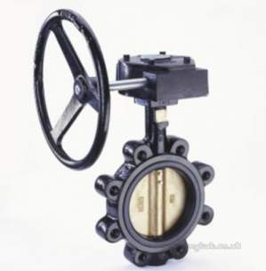 Crane General Valves -  Crane F615 G/op Lug Butterfly Valve 600