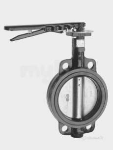 Crane General Valves -  Crane F621 L/op Wfr Butterfly Valve 65