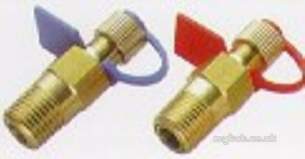 Crane Valve Spares and Accessories -  Crane P84 Red Pressure Test Point 8