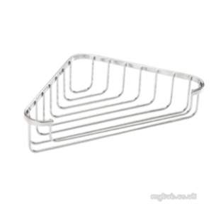 Croydex Bathroom Accessories -  Croydex Steel Corner Basket Chrome Plated Qm365941