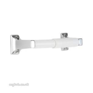 Croydex Bathroom Accessories -  Sutton Spindle Toilet Roll Holder