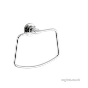 Croydex Bathroom Accessories -  Croydex Camden Towel Ring Chrome Plated Qm681541