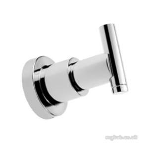 Croydex Bathroom Accessories -  Croydex Camden Robe Hook Chrome Plated Qm681741