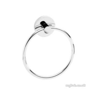 Croydex Bathroom Accessories -  Croydex Prof Towel Ring Chrome Plated Qa101541