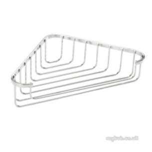 Croydex Bathroom Accessories -  Croydex Stainless Steel Corner Basket