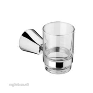 Croydex Bathroom Accessories -  Canterbury Tumbler And Holder Flexi Fix