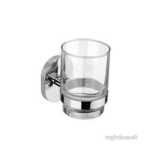 Croydex Bathroom Accessories -  Esher Tumbler And Holder Flexi Fix