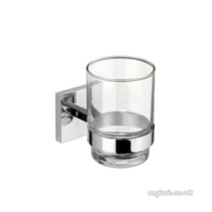 Croydex Bathroom Accessories -  Chester Tumbler And Holder Flexi Fix