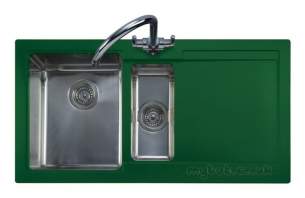 Rangemaster Sinks -  Cubix Gemini N/stn 15b Rhd Rcng Gr