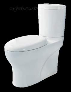 Eastbrook Sanitary Ware -  Eastbrook 56.0010 Curva Seat White