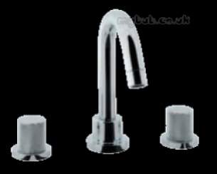 Eastbrook Brassware -  31.0306 Prado Cylinder 3 Hole Deck Ch