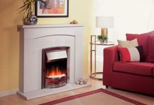 Dimplex Electric Fires -  Adagio Inset Electric Fire Chrome