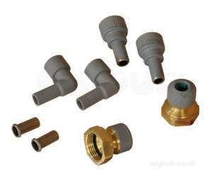 Wavin Osma Gold -  Wavin Ufh 10mm Socket/16mm Spigot 10pk