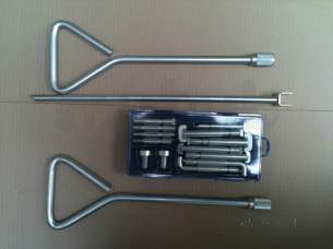 Lifting Keys -  Manhole Lifting Key Set Changeable Ends