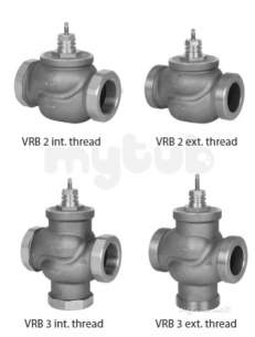 Danfoss Motorised Control Valves -  Danfoss Vrb2 15/4.0 Ext Control Valve 15 065z017501