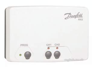 Danfoss Randall Timeclocks and Programmers -  Danfoss Rx 2 Two Channel Receiver 087n747700