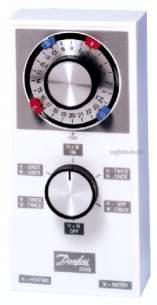 Danfoss Randall Timeclocks and Programmers -  Danfoss 3060b 24hr Programmer Braille 087n65280b