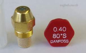 Danfoss Nozzles Burner Spares -  Danfoss H04301f 00.40x80 S Nozzle