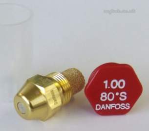 Danfoss Nozzles Burner Spares -  Danfoss H04309p Oil Nozzle 1.00x80 Deg S