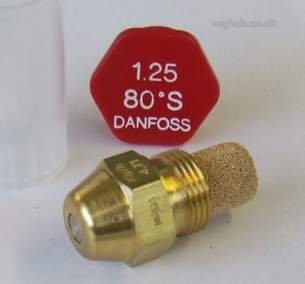 Danfoss Nozzles Burner Spares -  Danfoss H04312z Oil Nozzle 1.25 X 80 Deg S