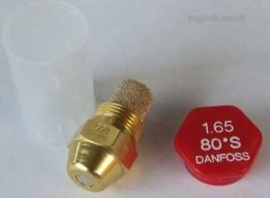 Danfoss Nozzles Burner Spares -  Danfoss H04315u Oil Nozzle 1.65 X 80 Deg S