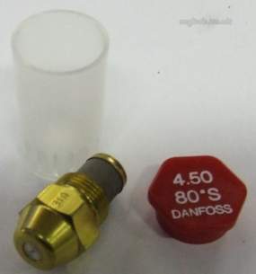 Danfoss Nozzles Burner Spares -  Nuway Danfoss 04.50x80 S Nozzle H04322t