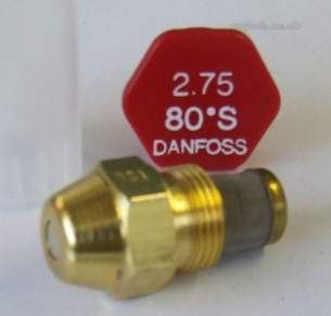 Danfoss Nozzles Burner Spares -  Danfoss H04327y Oil Nozzle 2.75 X 80 Deg S