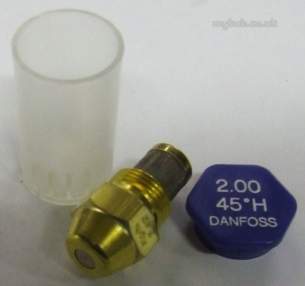 Danfoss Nozzles Burner Spares -  Nuway Danfoss 02.00x45 H Nozzle H04416j
