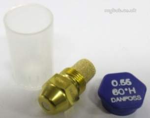 Danfoss Nozzles Burner Spares -  Danfoss H04503s Oil Nozzle 0.55 X 60 Deg H