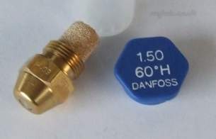 Danfoss Nozzles Burner Spares -  Danfoss H04513k Oil Nozzle 1.50x60 Deg H