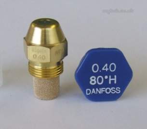Danfoss Nozzles Burner Spares -  Danfoss H04601c 00.40x80 H Nozzle