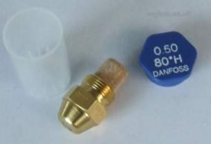 Danfoss Nozzles Burner Spares -  Danfoss H04602d Oil Nozzle 0.50x80 Deg H