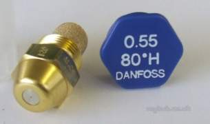 Danfoss Nozzles Burner Spares -  Danfoss H04603e Oil Nozzle 0.55 X 80 Deg H