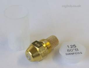 Danfoss Nozzles Burner Spares -  Nuway Danfoss 01.25 X 80 B Nozzle