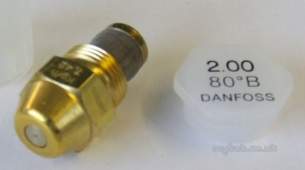 Danfoss Nozzles Burner Spares -  Nuway Danfoss 02.00x80 B Nozzle H04809d