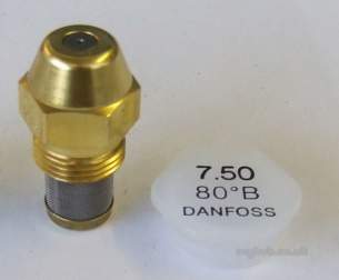 Danfoss Nozzles Burner Spares -  Nuway Danfoss 07.50x80 B Nozzle H04820t