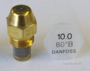 Danfoss Nozzles Burner Spares -  Nuway Danfoss 10.00x80 B Nozzle H04822r