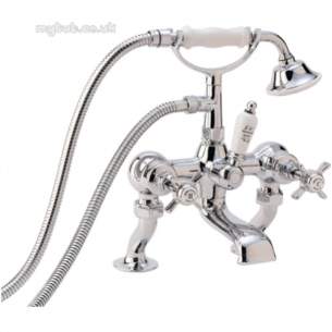 Deva Brassware -  Deva Imperial Pillar Mount Bath Shower Mixer