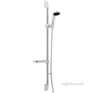 Deva Brassware -  Deva M2 Conc Shower Kit Chrome Plated Kitm2