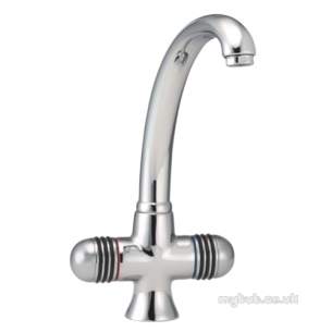 Deva Brassware -  Deva Mal104 Malpenna Qt Mono Sink Mixer Cp