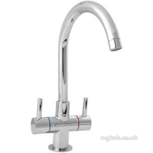 Deva Brassware -  Deva Met172 Metropolis Mono Sink Mixer Cp