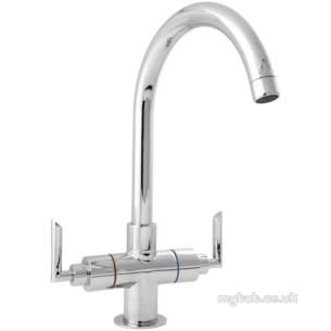 Deva Brassware -  Deva Mex172 Mexican Mono Sink Mixer Chrome Plated Special