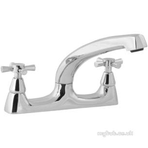 Deva Brassware -  Deva Milan 105 Sink Mixer Chrome Plated Milan105