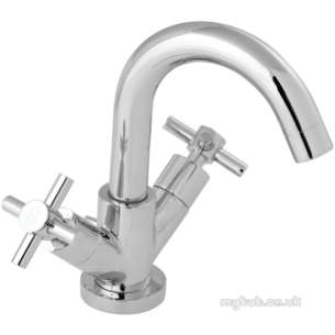Deva Brassware -  Deva Motif Mono Basin Mixer Chrome Plated Mot113