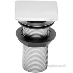 Deva Brassware -  Deva Push Top Square Basin Waste
