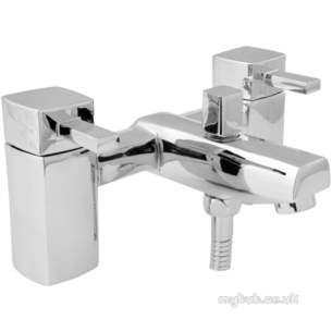 Deva Brassware -  Deva Rub106 Rubic Bath Shower Mixer Cp