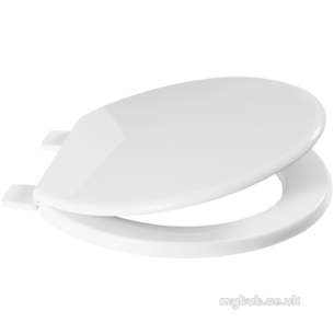 Deva Accessories -  Deva Plastic Hinge Toilet Seat White