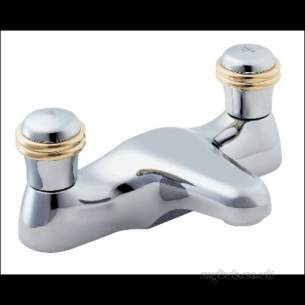 Deva Brassware -  Deva Senate Deck Mount Bath Filler Cp/gp